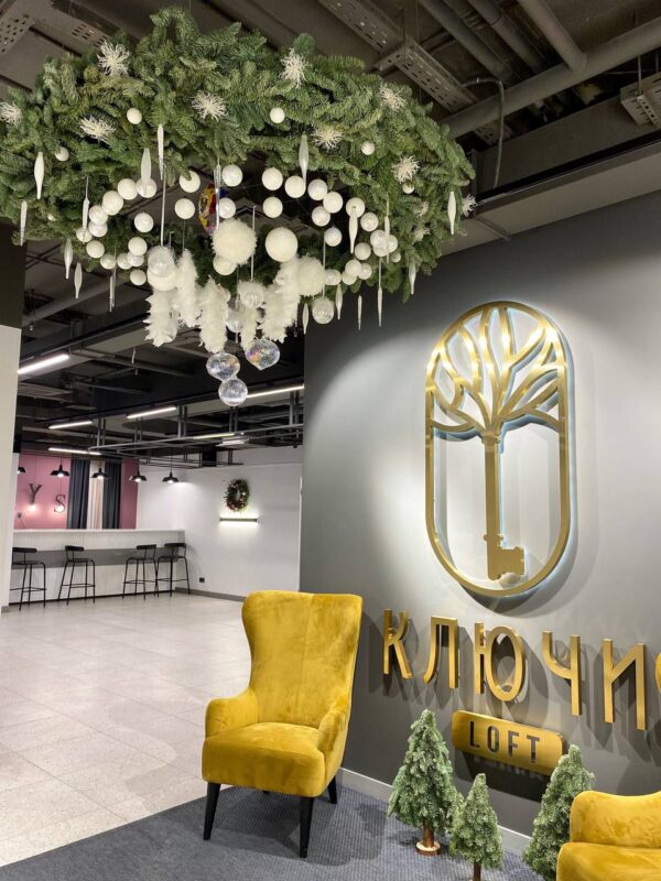Новогоднее оформление помещений